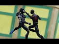 Marvel's Spider-Man  stop motion symbiote spider man vs miles morales