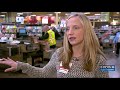 Locking carts to prevent thefts at Fred Meyer