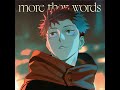 more than words (English Version)