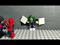Lego Spider man vs She Hulk