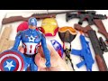 Spider Man action doll | Marvel popular toy collection | Marvel toy guns toy unboxing toys