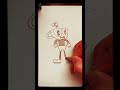 How to Draw Cuphead | Quick and Easy Sketch Tutorial