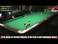 Efren Reyes Performs Extraordinary Shot against Thomas Williams at 2023 9-Ball Invitational Match