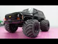 Crazy BRUSHLESS 'Murdered Out' Mini RC Monster Truck - FMS K5