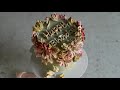 HOW TO Helleborous CAKE/ 헬레보루스 플라워 케이크 만들기