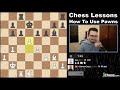 How To Use Pawns In Chess