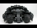 Custom Lego Batman TUMBLER + BATPOD Transformation, Dark Knight MOC