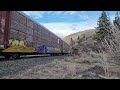 Westbound UP mixed Freight. November 9, 2021. Verdi, Nevada.