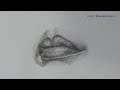Lips Drawing | Pencil Art | Pencils and Brushes Arts | Drawing