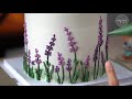 Lavender Cake Decorating Tutorials | Trang trí bánh kem hoa Oải Hương đơn giản | Very Nini