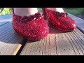 DIY: Glitter Your Shoes! (Dorothy Shoes)