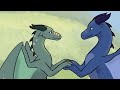 Animated short/AMV - Hiding in the Blue, dragon animation