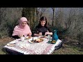 Easy and Delicious rural recipe for cow belly in a village in Iran | Sirabi