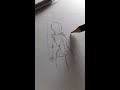 easy way to draw a full body anatomy for beginners #shorts