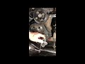 Removing the timing gear on a Toyota FJ40