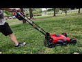 Craftsman 2xV20 push mower (testing)
