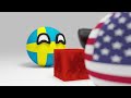 Countryballs in Minecraft! Compilation