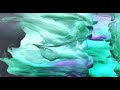 Abstract Liquids 6 - Ink Water Mixing - Relaxing Visuals - Abstract Colors in negative