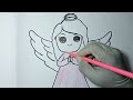 Learn to draw beautiful fairies | paint and draw easily