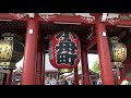 東京 浅草 浅草寺　I went to the Sensouji Temple