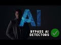 101% tested method to Bypass AI detectors || Plagiarism free writing using ChatGPT | No ai detection