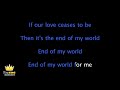 Tom Jones - You're My World (Karaoke Version)