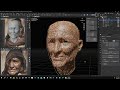 Sculpting a portrait in Blender