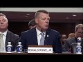Watch: Tense Sen. Hawley, Rowe exchange over Secret Service Trump rally security decisions