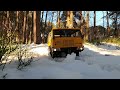 Tatra 813 Kolos & snow driving - RC scale truck [Cross RC DC8]