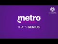 Metro by T-Mobile Logo with slogan That’s Genius! (2018-2020)