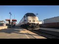 Summer hot day railfanning at Glendale station:FT metrolink, Amtrak 7/15/2024