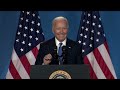 President Biden addresses media on last day of NATO summit in Washington DC