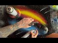 ASMR - Spray Paint Art - Duality in Cosmos
