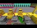 NOOB vs PRO: DIAMOND BLOCK HOUSE Build Challenge in Minecraft!
