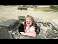 Playing with Real Army Tank | Tractors for kids