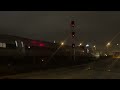 Eastbound Amtrak Cardinal knocks down a clear signal pulling into Lafayette (IN) Station