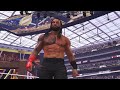 Roman Reigns & Paul Heyman vs The Bloodline Tama Tonga & Tonga Loa - Tag Team WWE 2K24