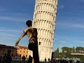Demi-Fiend punches The Tower of Pisa to become The Leaning Tower of Pisa
