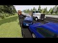 Accidents Based on Real Events on BeamNG.Drive #7 | Real Life - Flashbacks