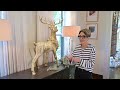 Decorate for Christmas with Me | How to Decorate an Elegant Living Room for the Holidays