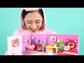 Make Miniature House For My Melody Bedroom, Rainbow Slide from Cardboard❤DIY Miniature House