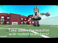 ESCAPE TEACHER GARY’s SCHOOL! in ROBLOX