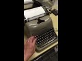 Olivetti lexikon 80 typewriter