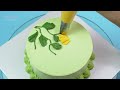 Lover Flowers Cake For Girlfriend | Amazing Flower Cake Decorations Compilation