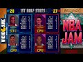 🎮 NBA Jam (Super Nintendo) Complete Gameplay