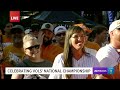 'It's about unity' | Tony Vitello speaks in Market Square during College World Series celebration