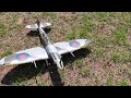 Eflite 1.2m Spitfire X Winds Bright Sun and Lots of Fun Liberty Landing LA