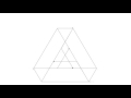 How to draw an Impossible Triangle (Penrose Triangle)