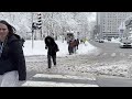 BIG SNOWFALL in Montreal Canada 🇨🇦 [4K] First Major Snowstorm of the Season Hits Quebec Snow video