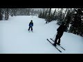 Snowboard Mt Bachelor - Cloudchaser Lift (Full Run)